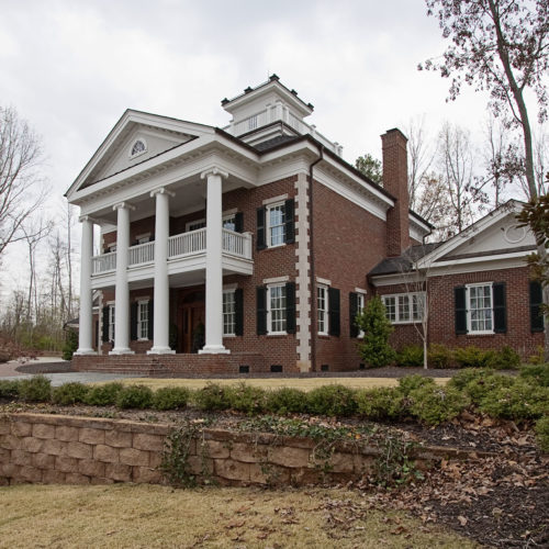 Columned Home