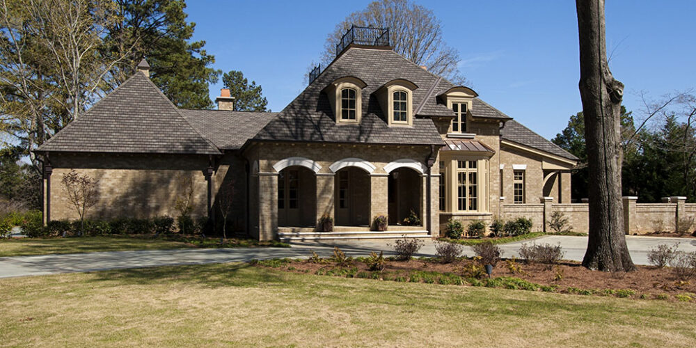 French styled home by Glenn Cope Custom Home Builders