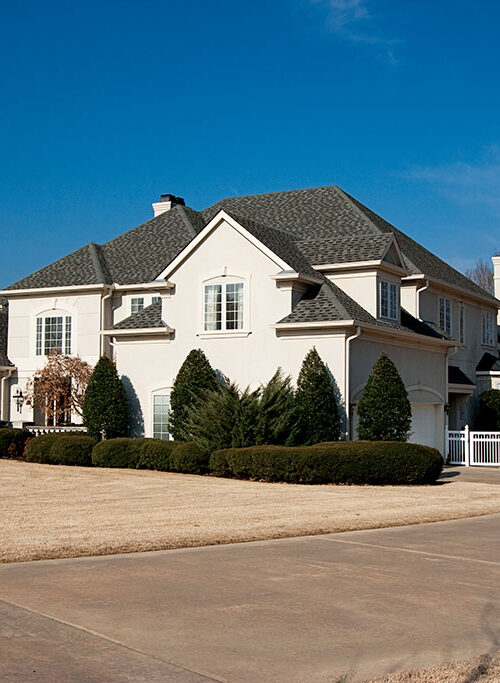 Traditional European mansion by Glenn Cope Custom Home Builders