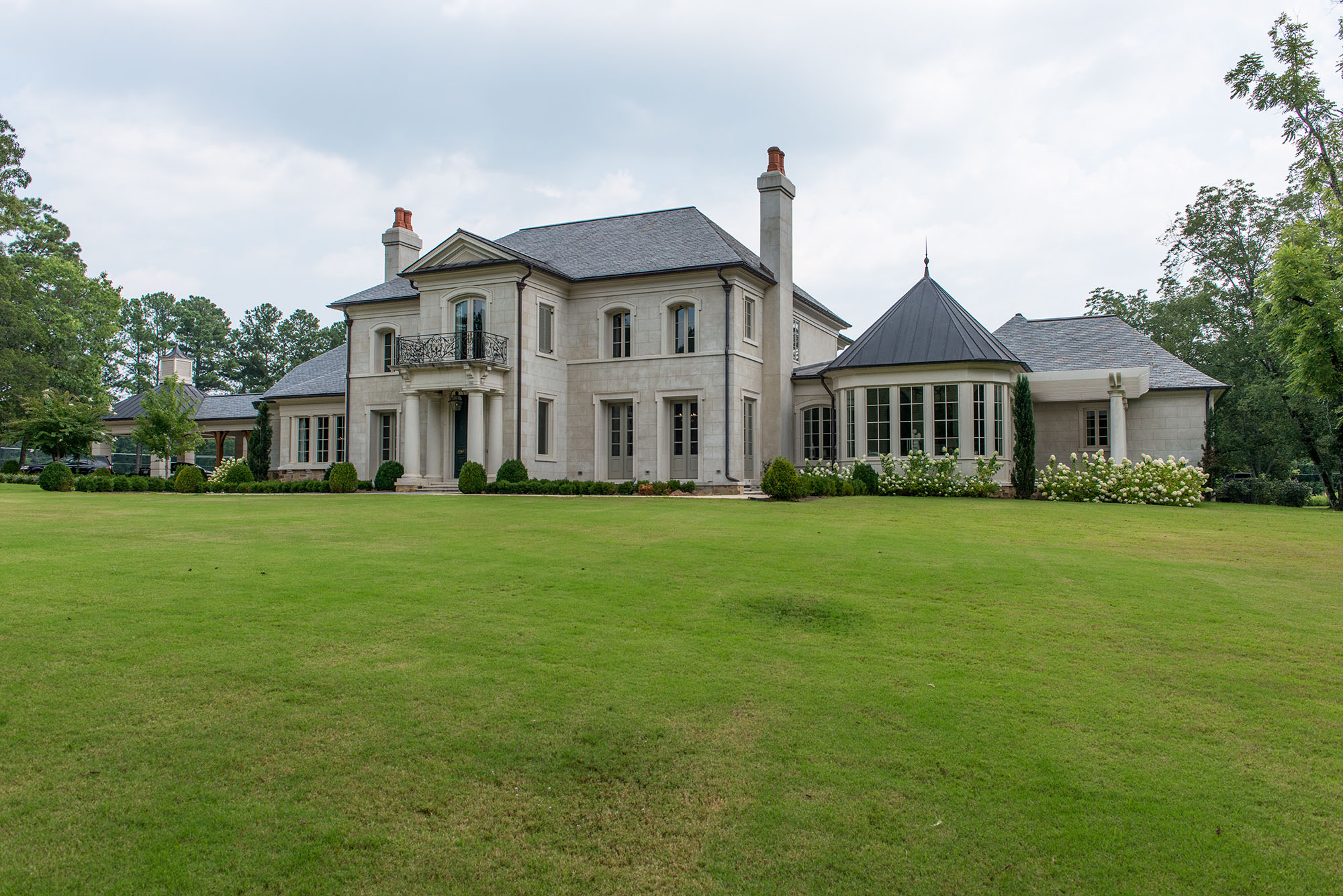 French Provincial styled home by Glenn Cope Custom Home Builders