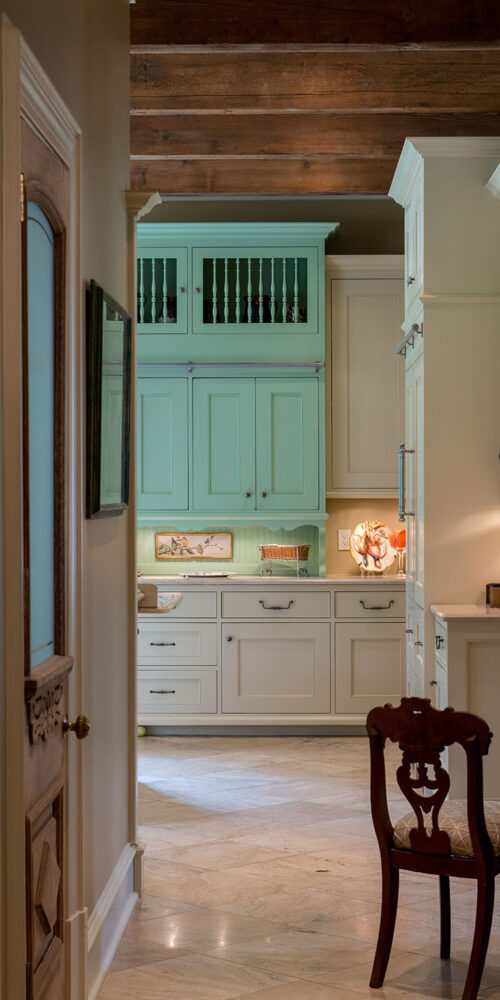 Kitchen Hallway by Glenn Cope Custom Home Builders