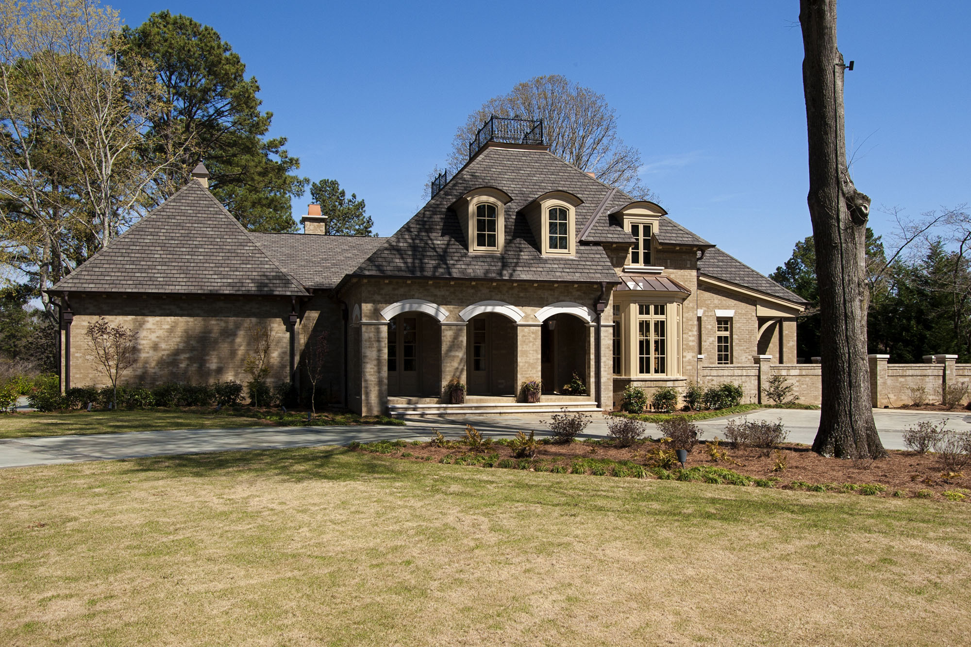 French styled home by Glenn Cope Custom Home Builders