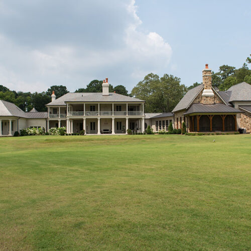 French Provincial styled home by Glenn Cope Custom Home Builders