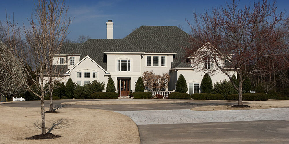 Traditional European mansion by Glenn Cope Custom Home Builders