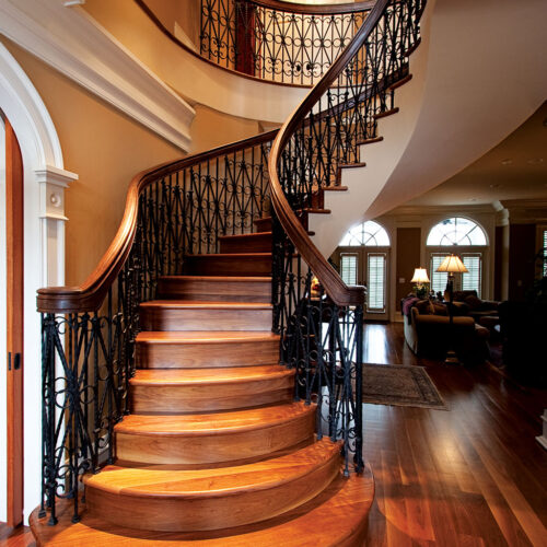 Entryway by Glenn Cope Custom Home Builders