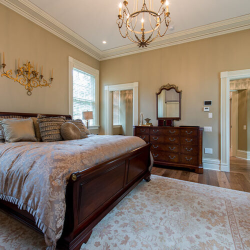 Baster bedroom by Glenn Cope Custom Home Builders
