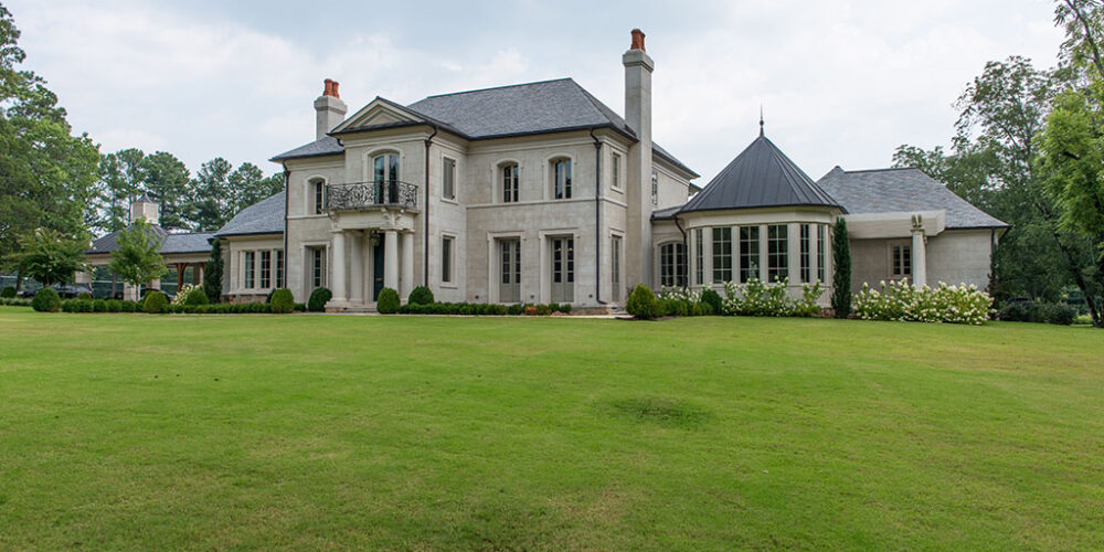 French Provincial styled home by Glenn Cope Custom Home Builders