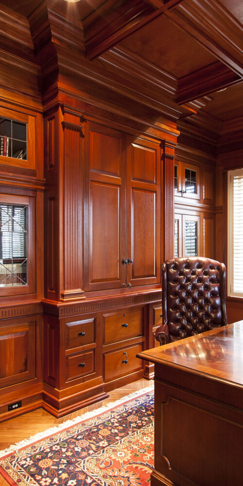 Custom study by by Glenn Cope Custom Home Builders