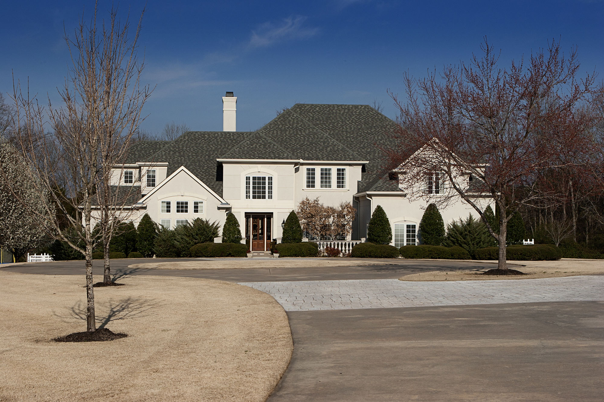 Traditional European mansion by Glenn Cope Custom Home Builders