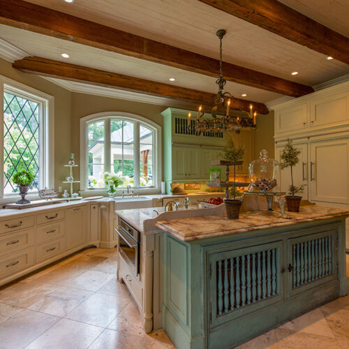 Custom kitchen by Glenn Cope Custom Home Builders
