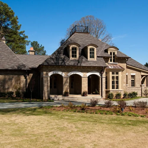 French styled home by Glenn Cope Custom Home Builders